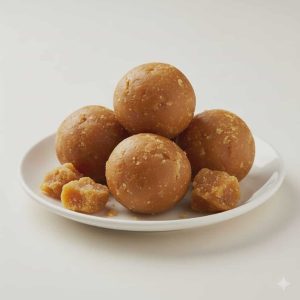 খেজুরের ট্রাডিশনাল গোল পাটালি